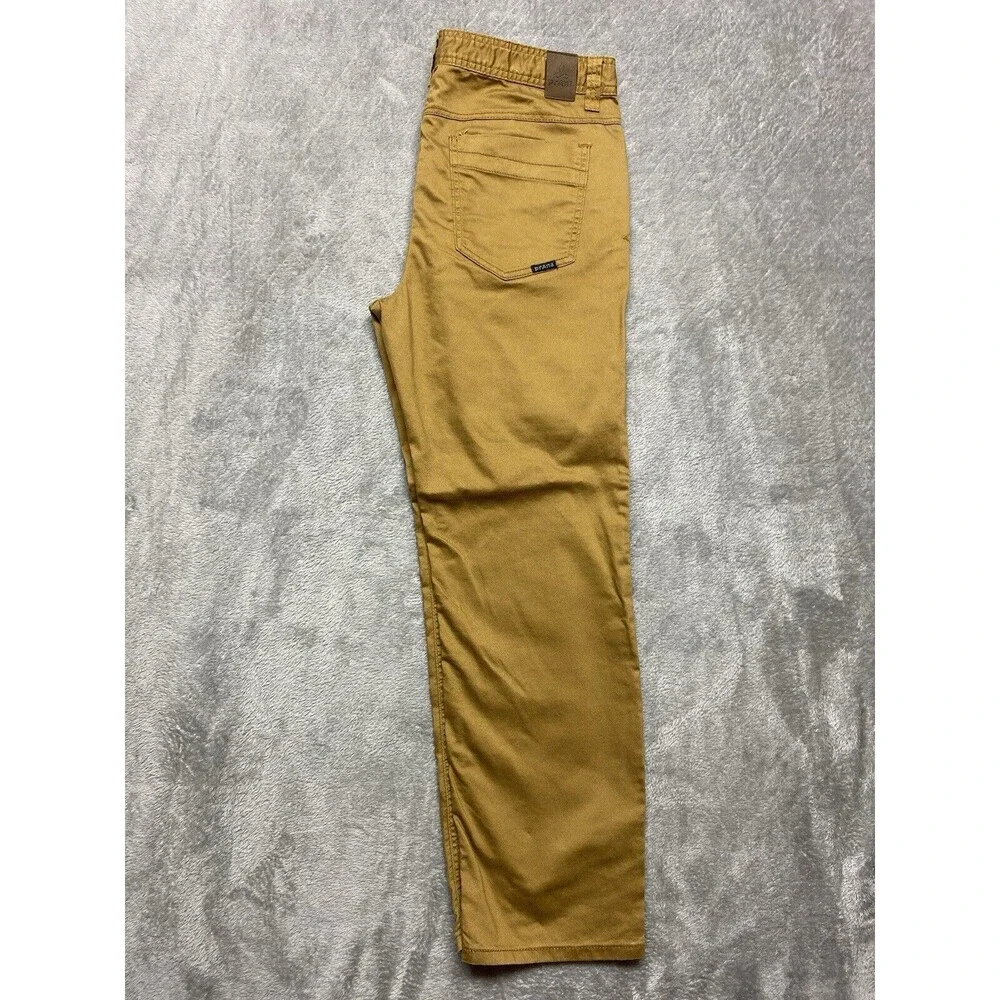 Prana Breathe Men’s Slim Fit Khaki Pants Size 35x30